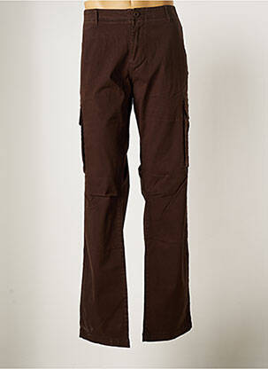 Pantalon chino stretch taille normale marron MURPHY & NYE homme