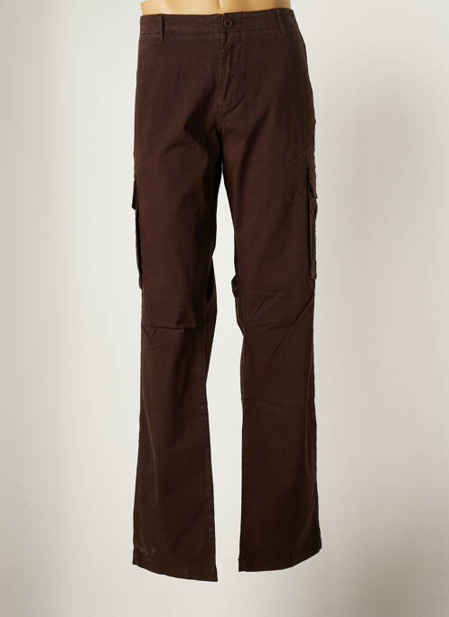 Pantalon chino stretch taille normale marron MURPHY & NYE homme