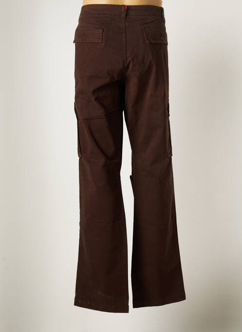 Pantalon chino stretch taille normale marron MURPHY & NYE homme