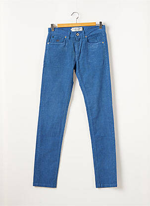 Pantalon slim stretch taille normale bleu HENRY COTTON'S homme
