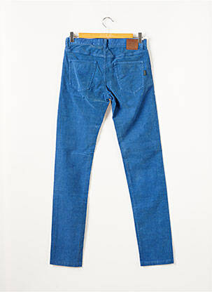 Pantalon slim tissage velours taille normale bleu HENRY COTTON'S homme