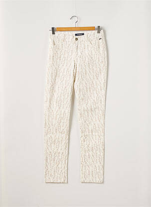 Pantalon slim stretch taille normale blanc MC GREGOR femme