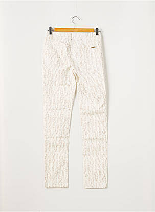 Pantalon slim stretch taille normale blanc MC GREGOR femme