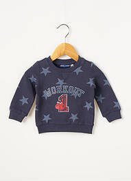 Sweat-shirt stretch manches longues bleu ORIGINAL MARINES garcon