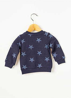 Sweat-shirt stretch manches longues bleu ORIGINAL MARINES garçon