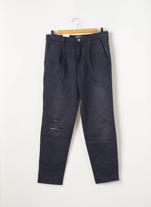 Pantalon chino poches taille normale bleu JACK & JONES homme