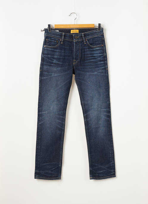 Jeans coupe slim bleu JACK & JONES pour homme
