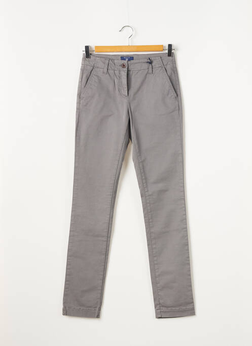 Pantalon chino gris GANT pour femme