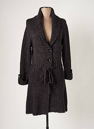 Gilet manches longues coupe cintrée violet GARDEUR femme