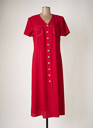 Robe longue rouge GUITARD pour femme