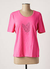 T-shirt rose LEBEK pour femme seconde vue