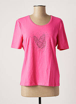T-shirt rose LEBEK pour femme