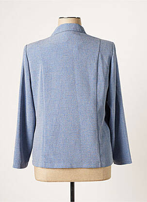 Veste casual epaulette bleu KARTING femme