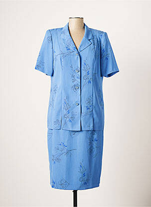 Ensemble jupe bleu LISA CHESNAY pour femme