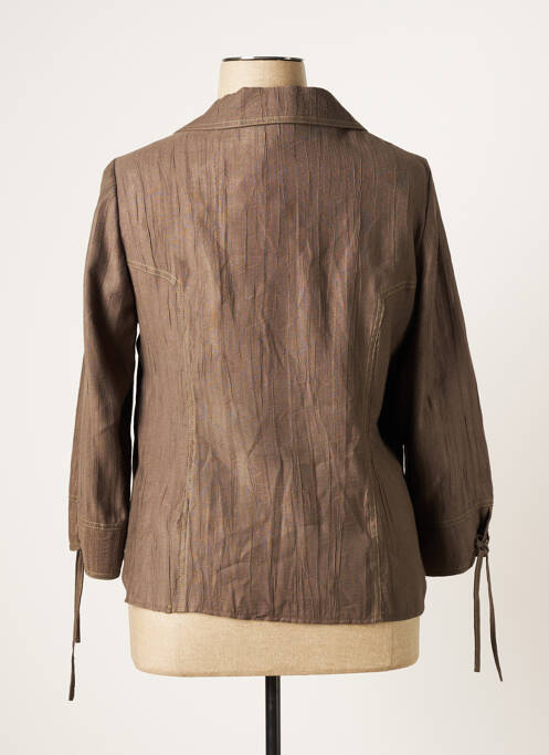 Veste casual vert K'TENDANCES pour femme