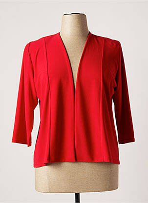 Veste casual rouge GEVANA pour femme