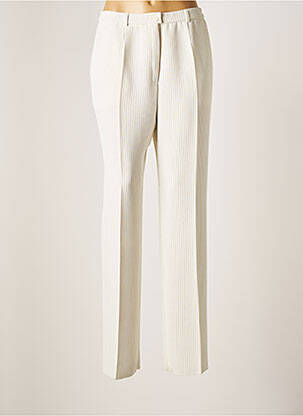 Pantalon droit blanc KARTING pour femme