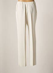 Pantalon droit blanc KARTING pour femme seconde vue