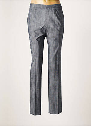 Pantalon droit bleu KARTING pour femme