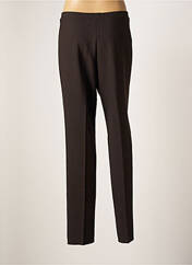 Pantalon droit marron K'TENDANCES pour femme seconde vue