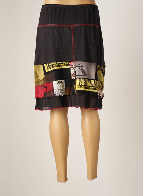 Jupe courte noir PAUSE CAFE pour femme