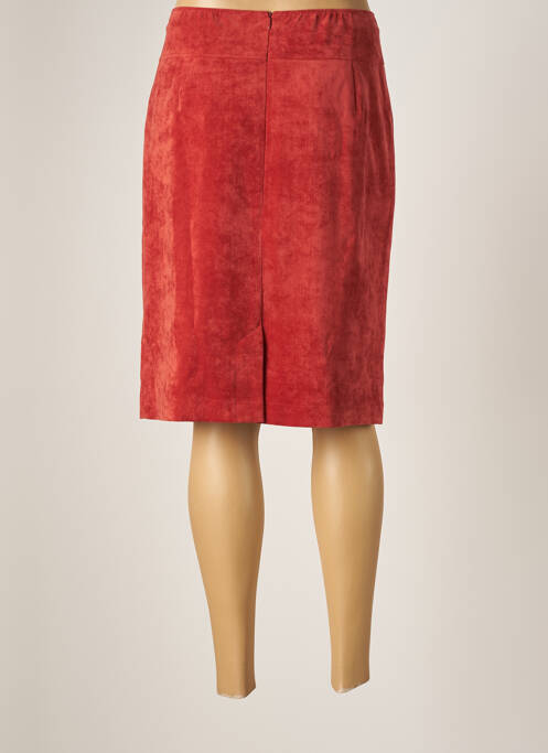 Jupe mi-longue orange SOMMERMANN pour femme