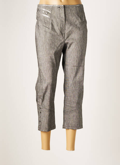 Pantacourt gris PAUSE CAFE pour femme