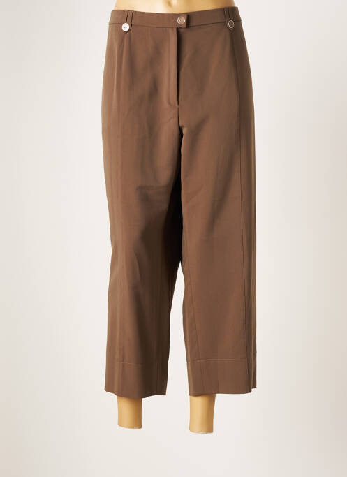 Pantalon large marron KARTING pour femme