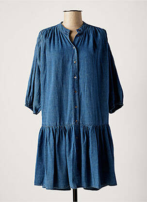 Robe mi-longue bleu CLOSED pour femme