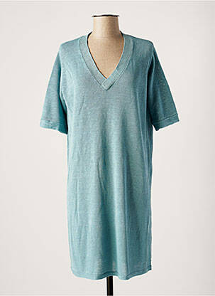 Robe pull bleu ESTHEME pour femme