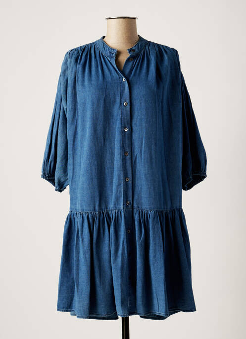 Robe mi-longue bleu CLOSED pour femme