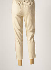 Pantalon 7/8 beige POUPEE CHIC pour femme seconde vue