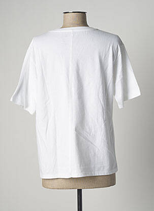T-shirt imprimé fantaisie manches courtes blanc SWILDENS femme