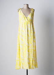 Robe longue jaune SWILDENS pour femme seconde vue