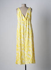 Robe longue jaune SWILDENS pour femme seconde vue