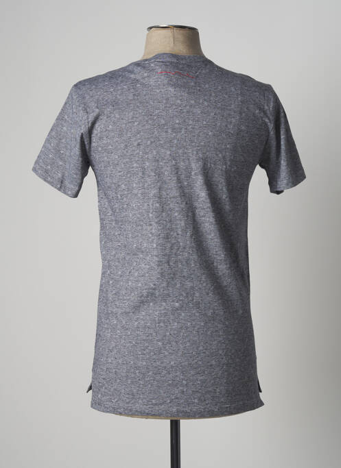 T-shirt bleu TEDDY SMITH pour homme