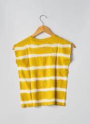 T-shirt jaune HARTFORD pour fille seconde vue