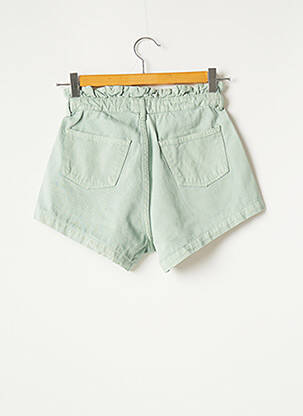 Short taille haute taille haute vert INDEE femme