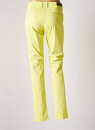 Pantalon droit stretch taille normale vert COUTURIST femme
