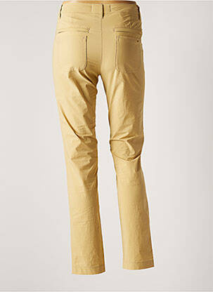 Pantalon droit stretch taille normale beige COUTURIST femme