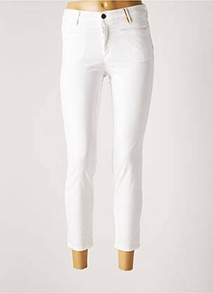 Pantalon 7/8 blanc COUTURIST pour femme