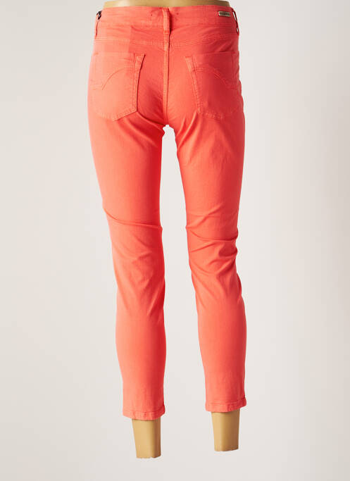 Pantalon 7/8 orange DESGASTE pour femme