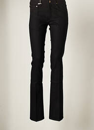 Pantalon slim stretch taille normale noir APRIL 77 femme