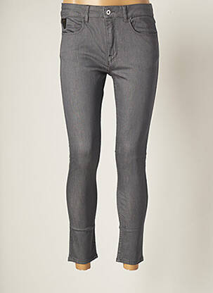 Pantalon 7/8 stretch taille normale gris APRIL 77 femme