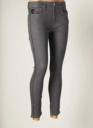 Pantalon 7/8 stretch taille normale gris APRIL 77 femme