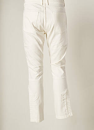 Pantalon droit stretch taille normale beige APRIL 77 femme