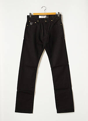 Pantalon droit stretch taille normale noir APRIL 77 femme