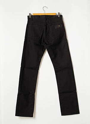 Pantalon droit stretch taille normale noir APRIL 77 femme