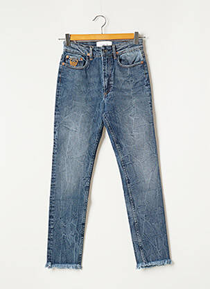 Jeans coupe slim slim taille normale bleu APRIL 77 femme