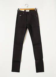 Pantalon droit stretch taille normale noir APRIL 77 femme